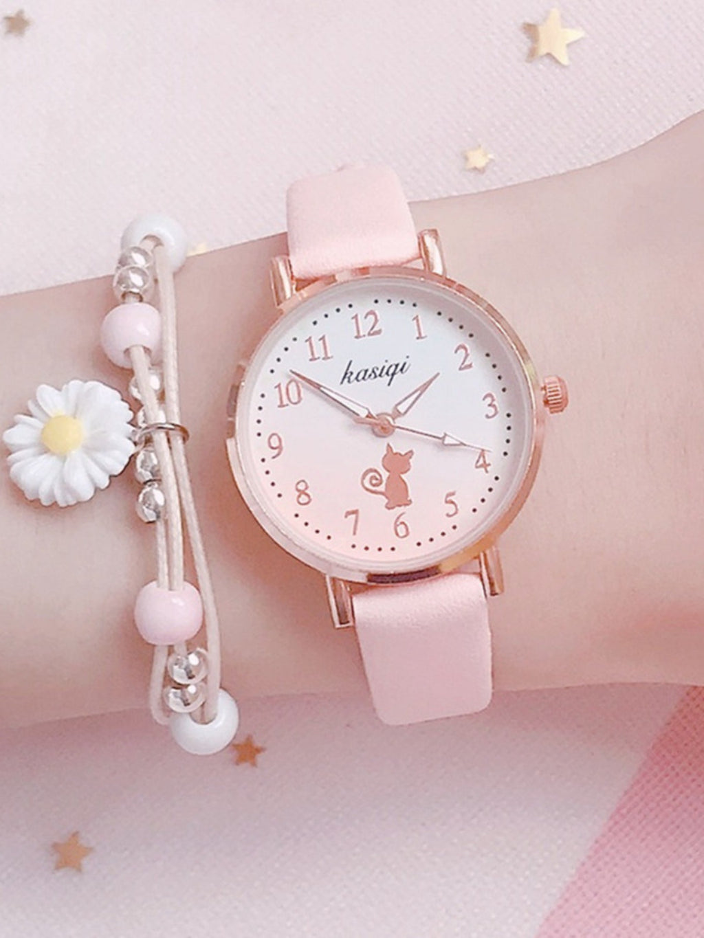Montre pour enfants analogique de style coréen