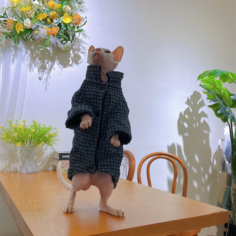 Vêtements de chat sans cheveux résistant à la dirt