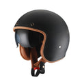 Retro motorcycle half helmet