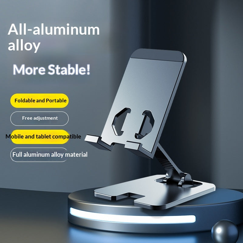 Support de téléphone en aluminium de bureau tout-métal