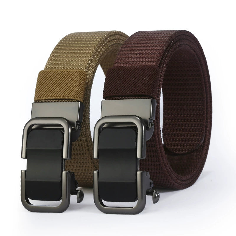 Ceinture pour homme en nylon sans dents