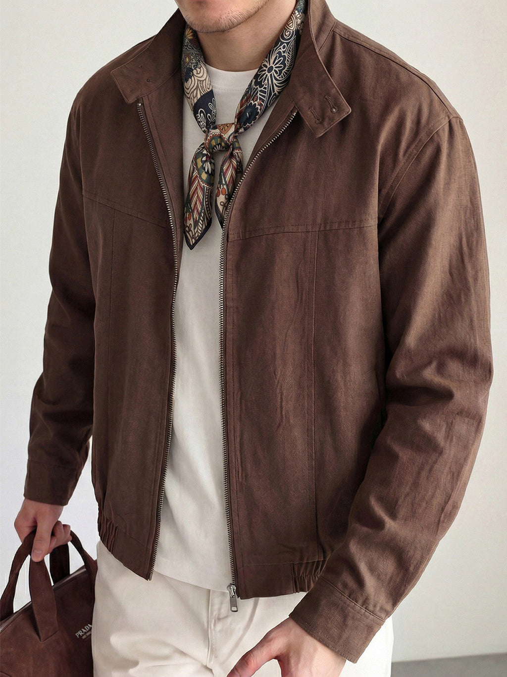 Veste de moto Harrington pour hommes