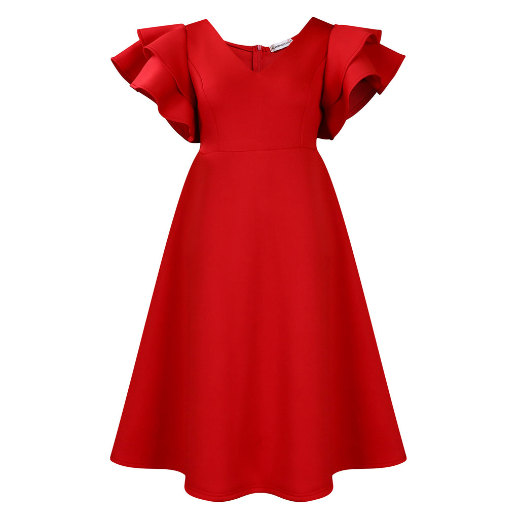 Robe à manches hautes pour les banquets et les fêtes