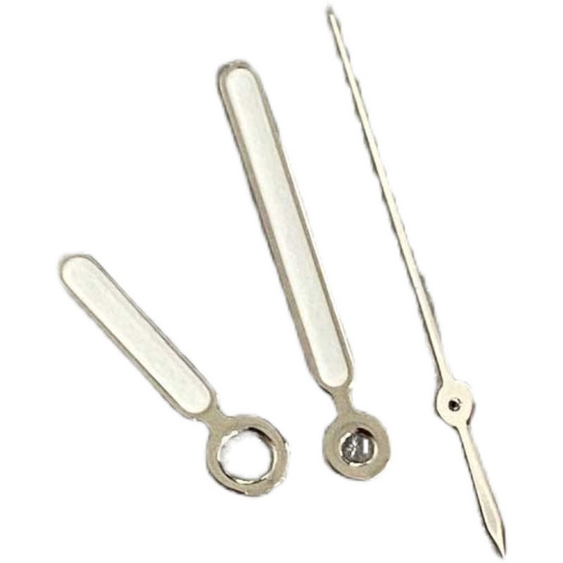 Accessoires de montre NH35 Pointer Argent Edge Blanc Convient pour l'assemblage NH35364R Automatique