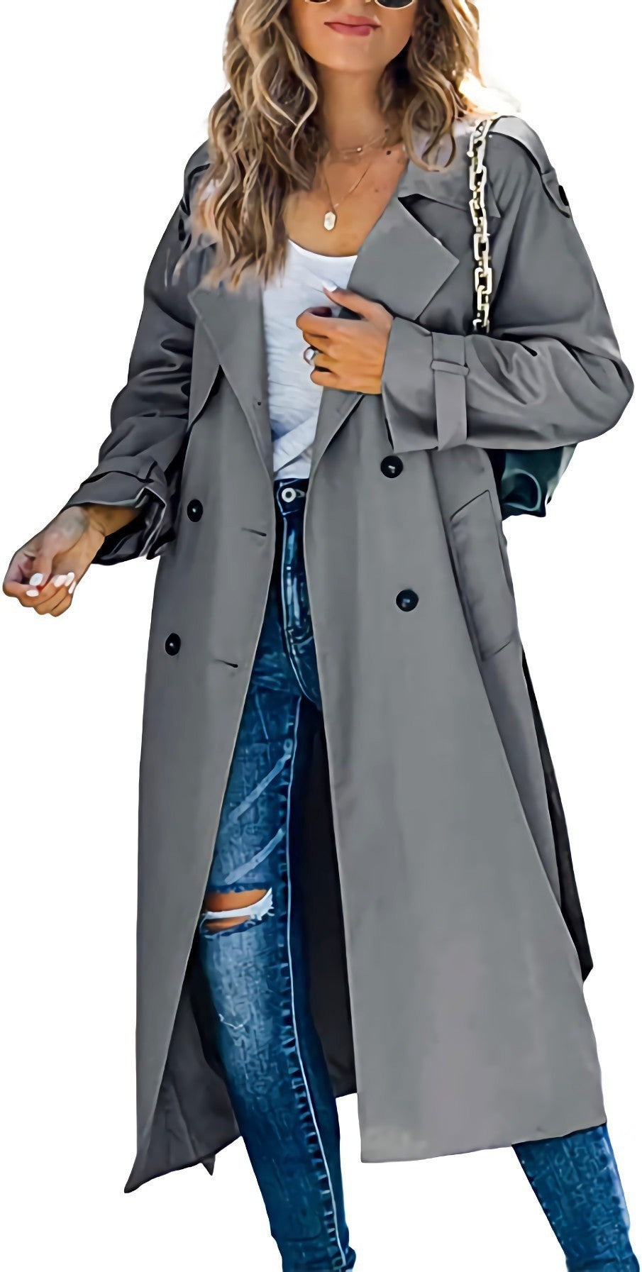 Femmes AutomneHiver brise-vent Casual Coat