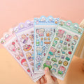 Cartoon cristal Sticker-Daily Life série-Mixed Couleur-1