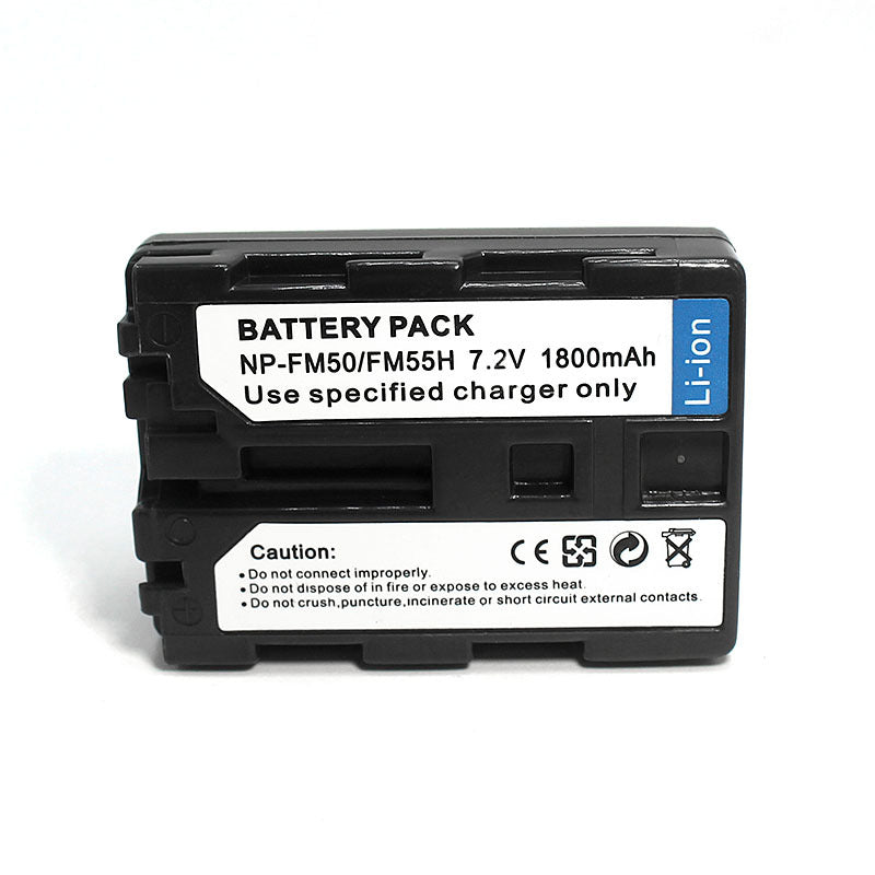 Convient à la caméra NP-FM50 FM30 FM55H F717 S70 F828 Batterie