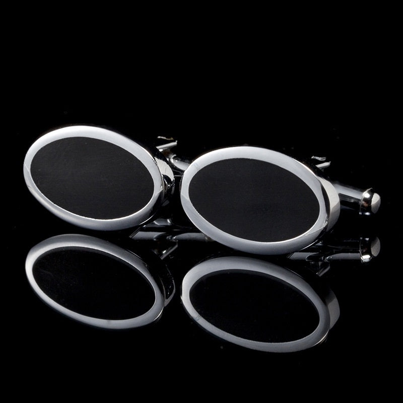 Cufflinks hommes carrés Spot simple Cuff Boutons français