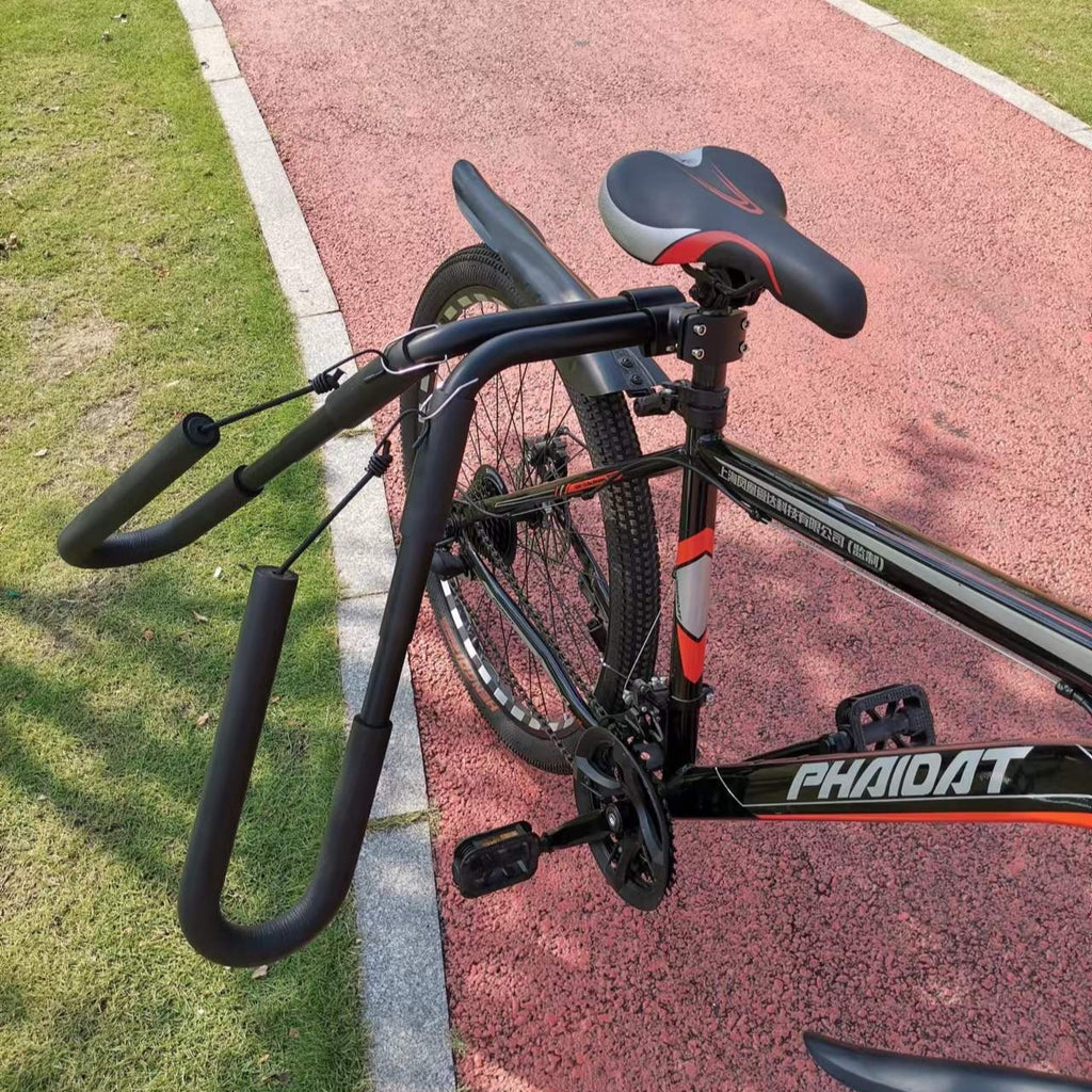 Black pratique vélo suspension de planche de surf