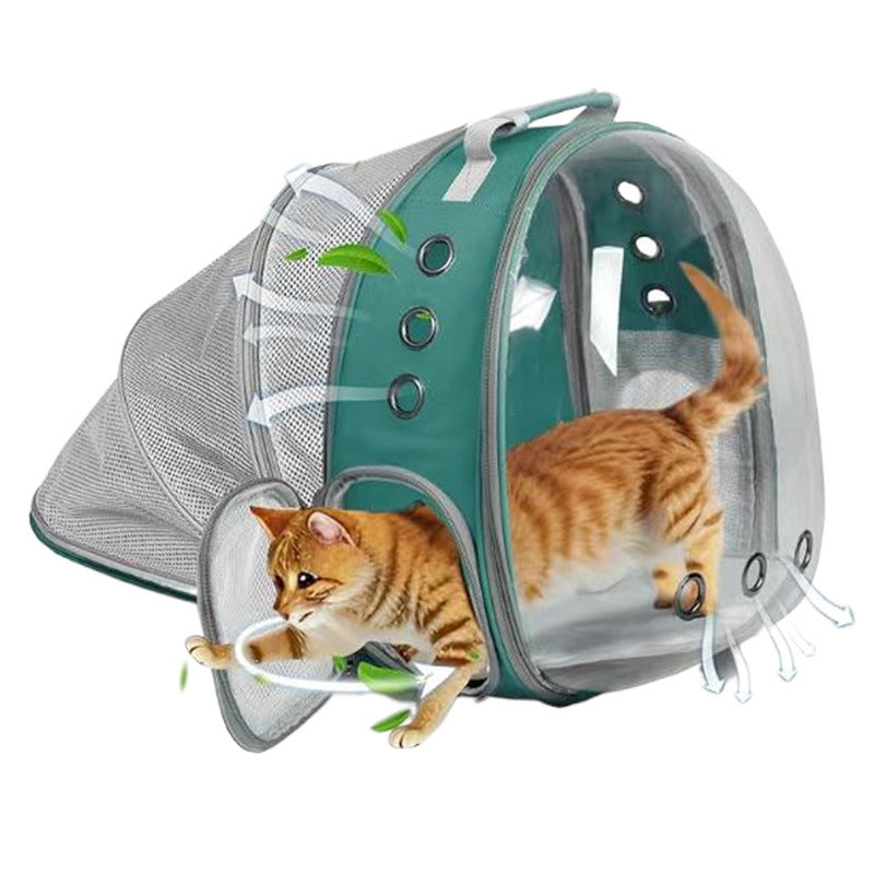 Sac à dos en mesh transparent extensible arrière