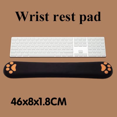 Cat's Claw Memory Mousse Keyboard Support main Bracelet Cute Cartoon Creative