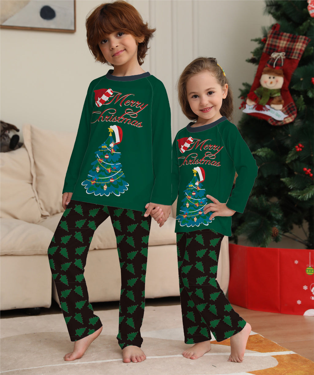 Maillot de Noël à manches longues Pajamas