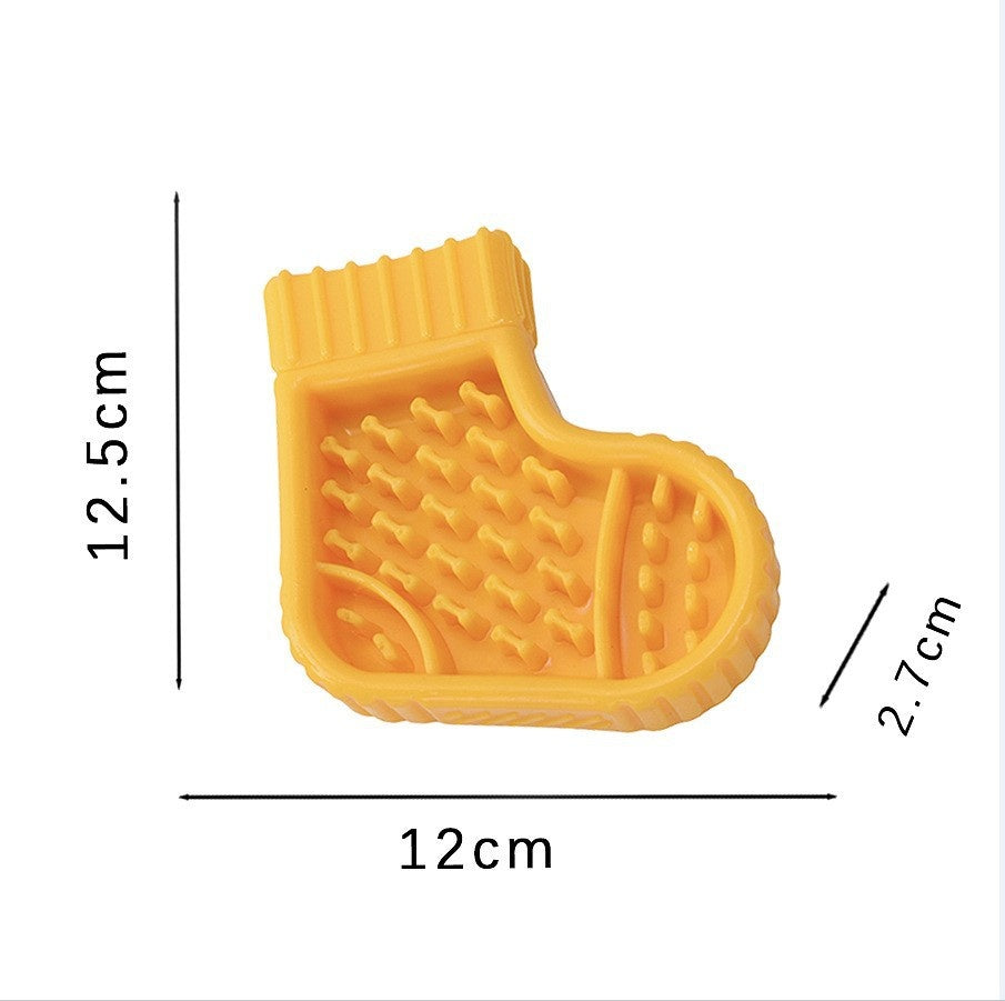Jouet de chien Traitement-dispensant Chew Stick Jouet en caoutchouc durable