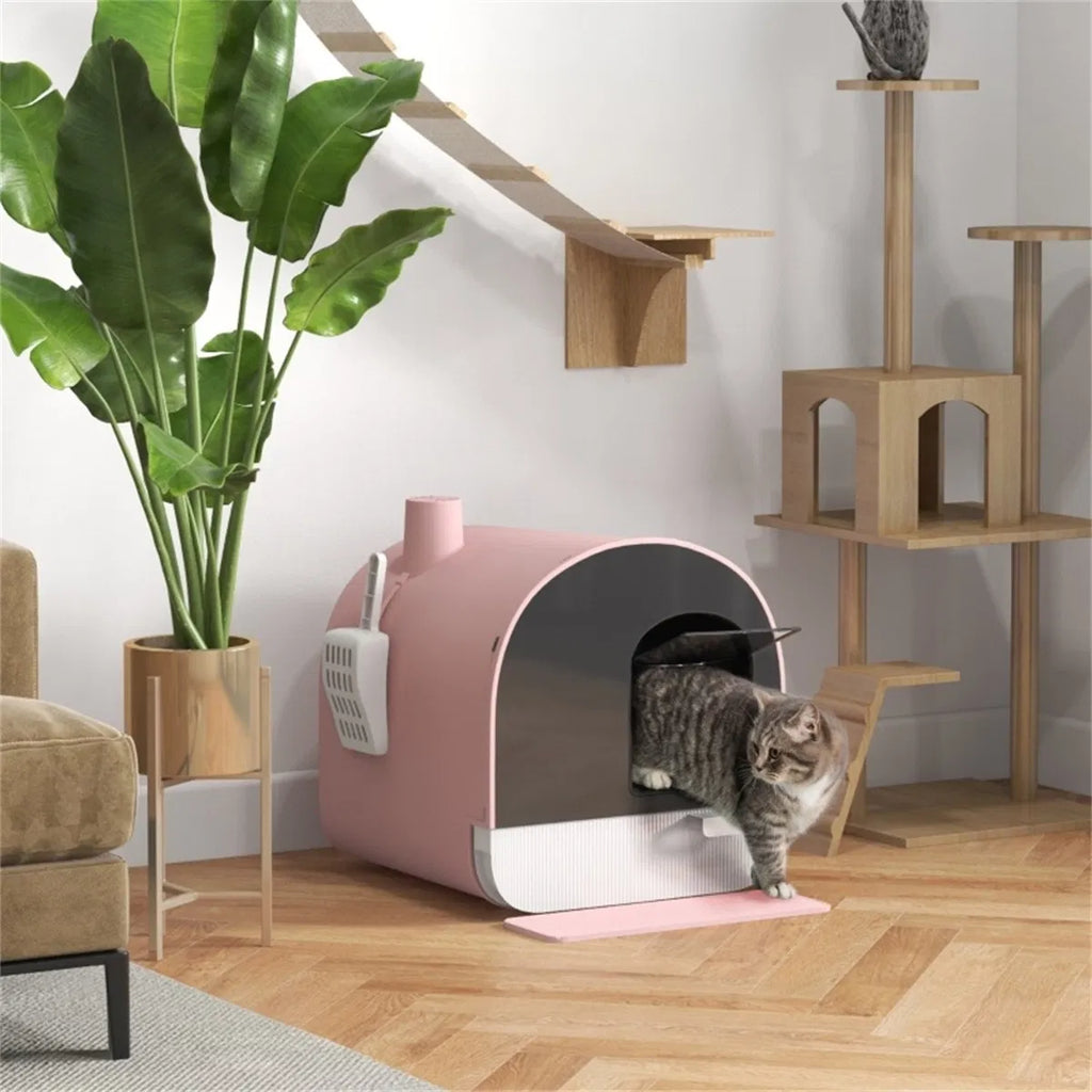 Boîte à litière pour chat/boîte à litière pour chat entièrement fermée