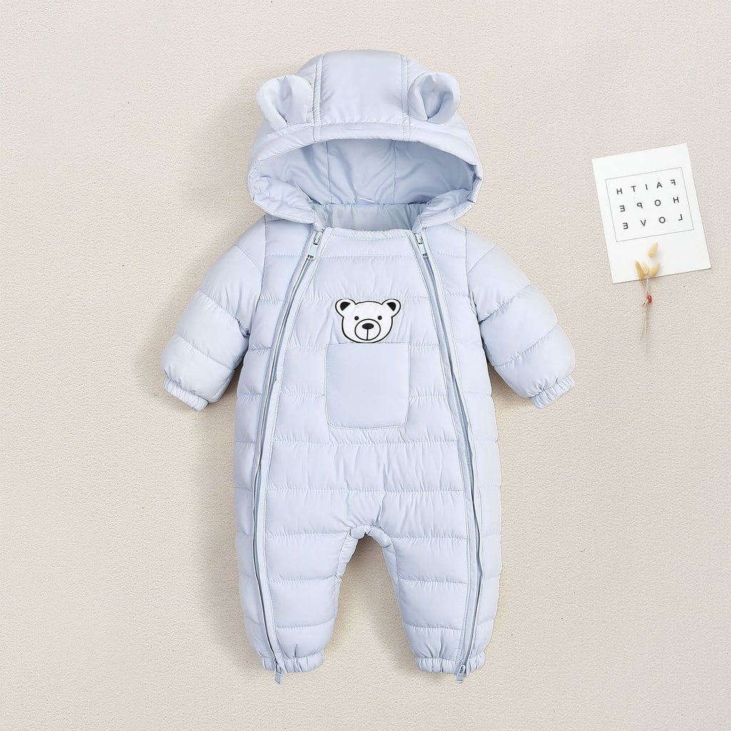Veste en coton rembourrée d'une seule pièce