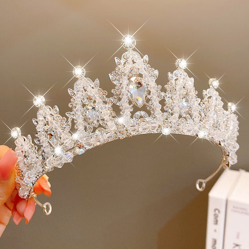 Clip de cheveux princesse couronne pour enfants
