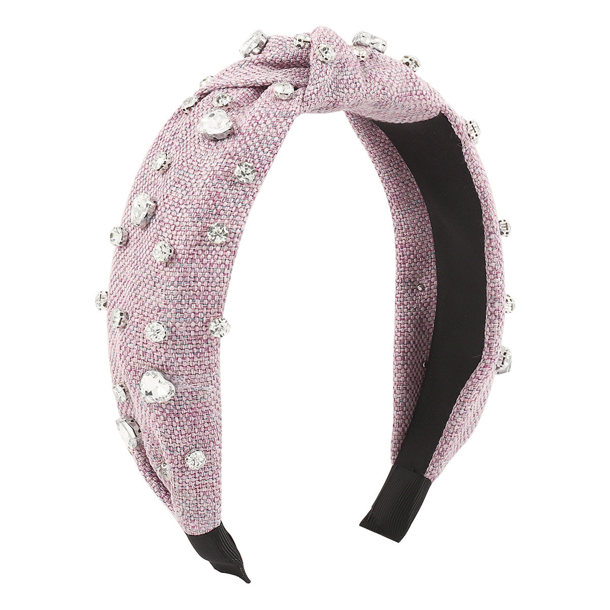 European And American Creative Heart Bandeau Diamant Mode Simple Tempérament