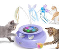 Jeu de chat amusant Table tournante Auto-Hi Pet Jouet de chat électrique