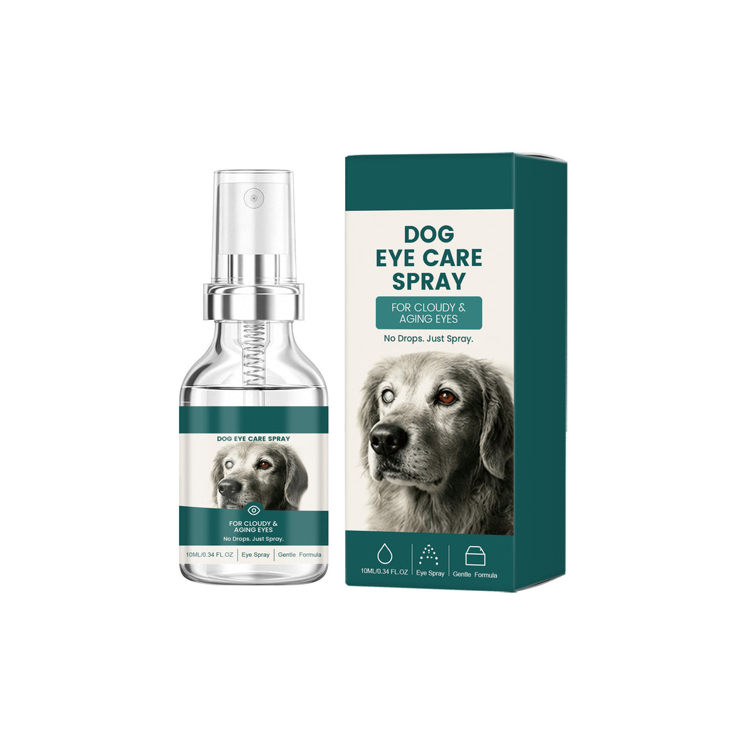 Spray pour soins aux yeux des chiens