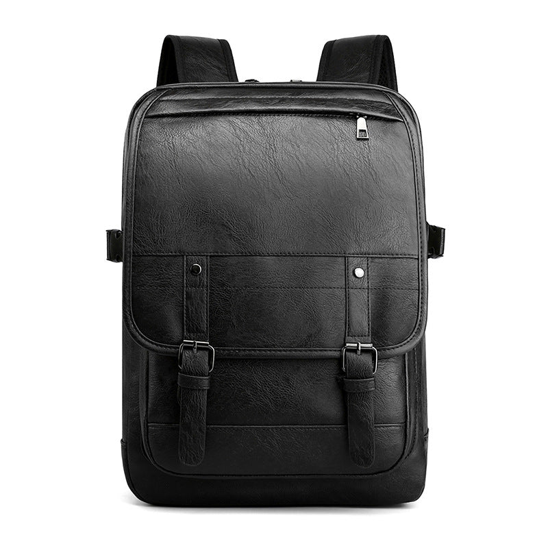 Sac à dos en cuir pour hommes du lycée