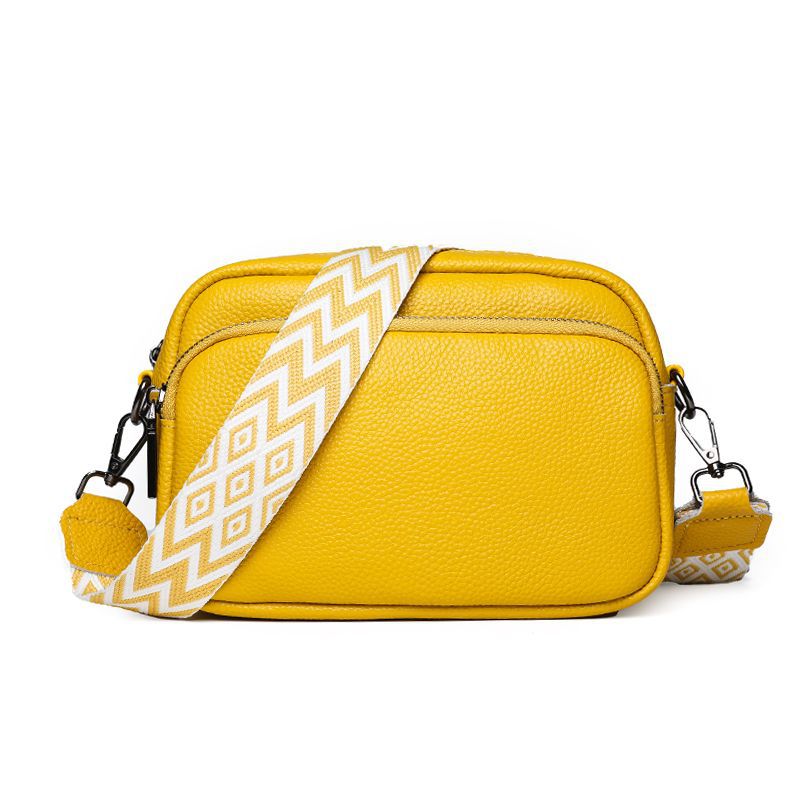 Sac carré en cuir de taille supérieure pour un seul corps