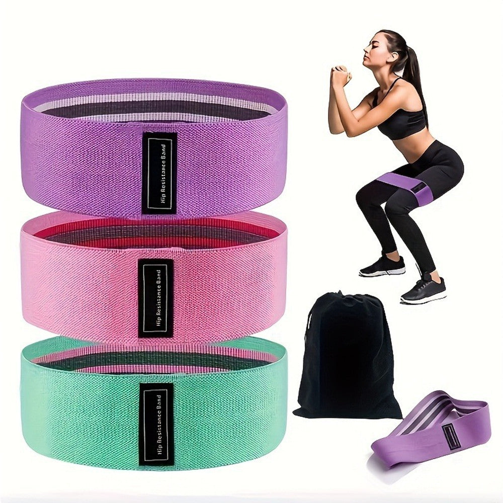 Ensemble de 3 groupes d'exercices de résistance Fitness Gym Yoga Glutes Booty Trainer