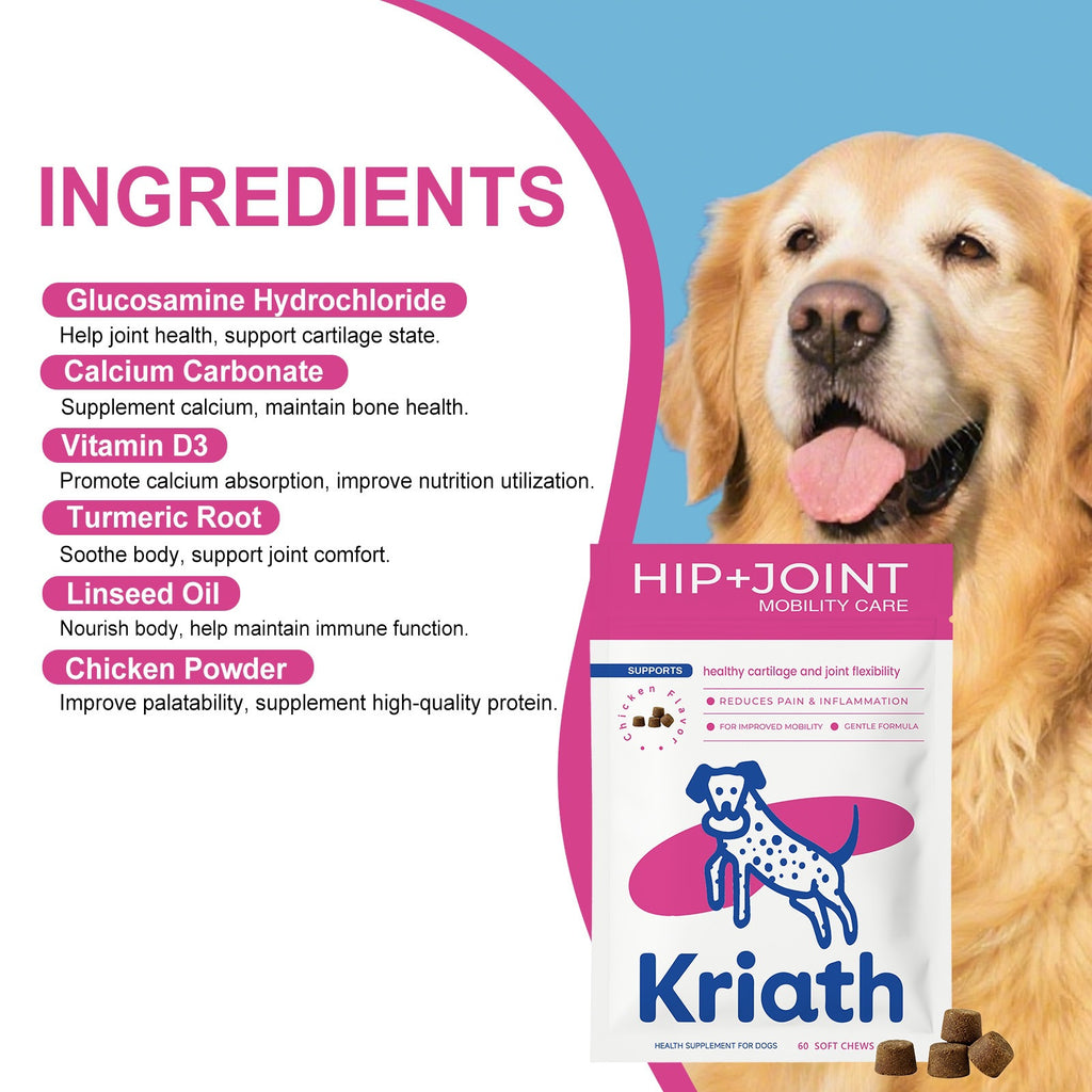 Kriath Comprimés à croquer pour chiens