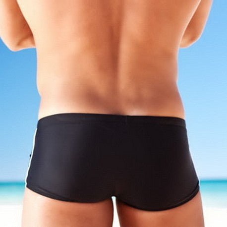 Hommes Boxer de Nylon Nage Trunks
