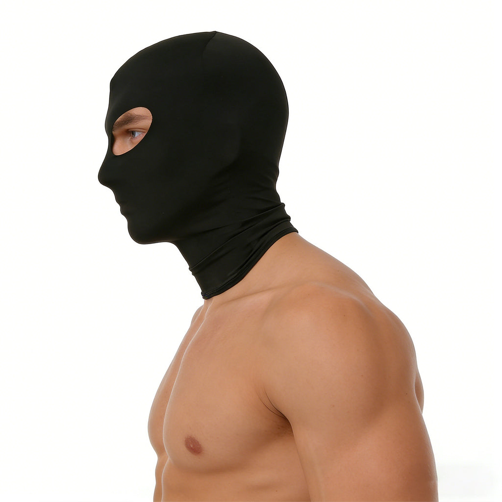 Masque de protection solaire en soie de glace