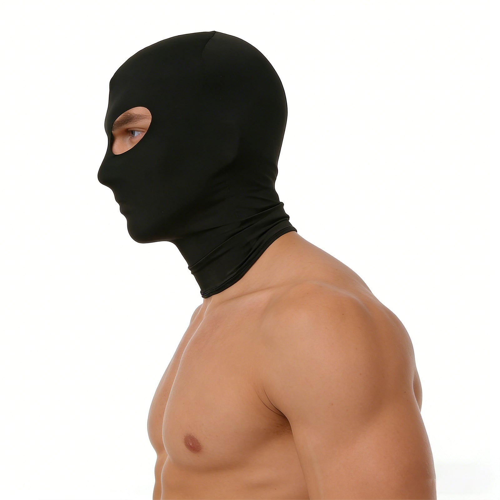 Masque de protection solaire en soie de glace