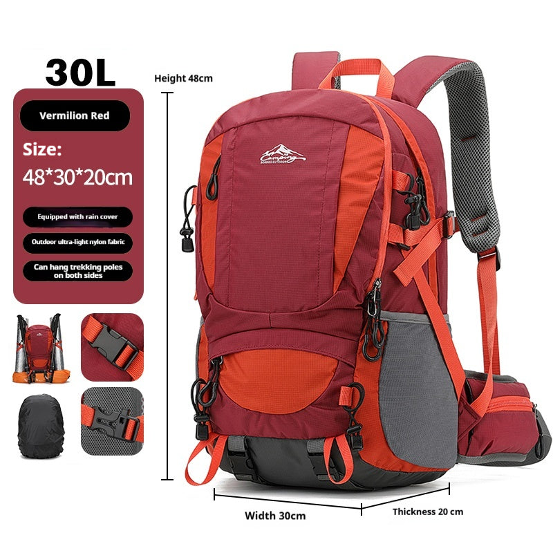 Sac à dos de randonnée léger de grande capacité pour hommes