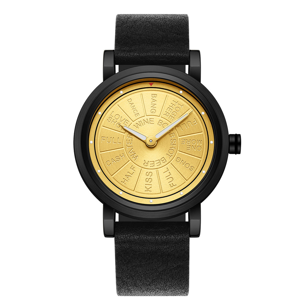 Montre de tendance de ceinture en acier Quartz