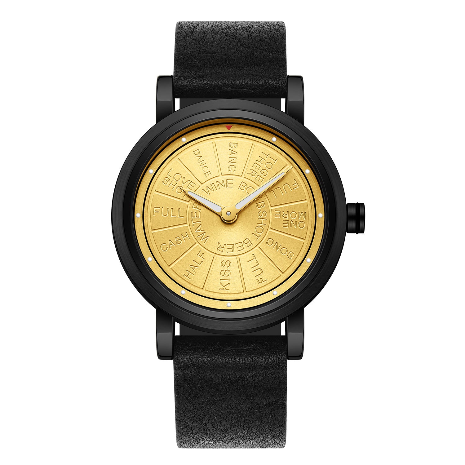 Montre de tendance de ceinture en acier Quartz