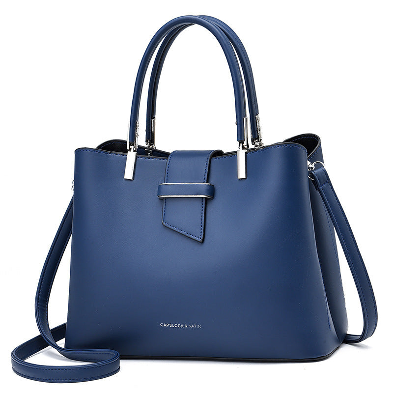 Style d'affaires Minimaliste femme sac à main Glossy Finition sophistiqué et idéal pour commuti