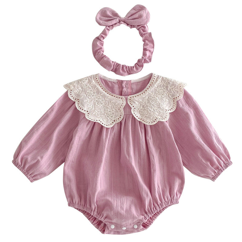 Robe de fille à manches longues sans capuche