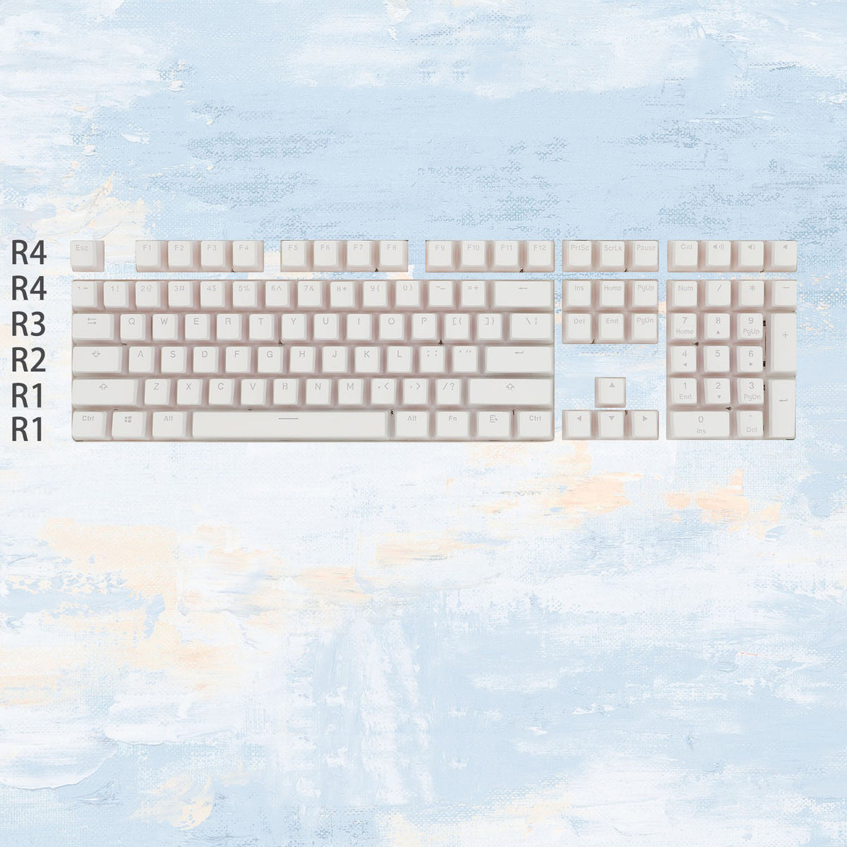 OEM Keycap Fermé Caractère Non Port d'eau PBT Adaptation