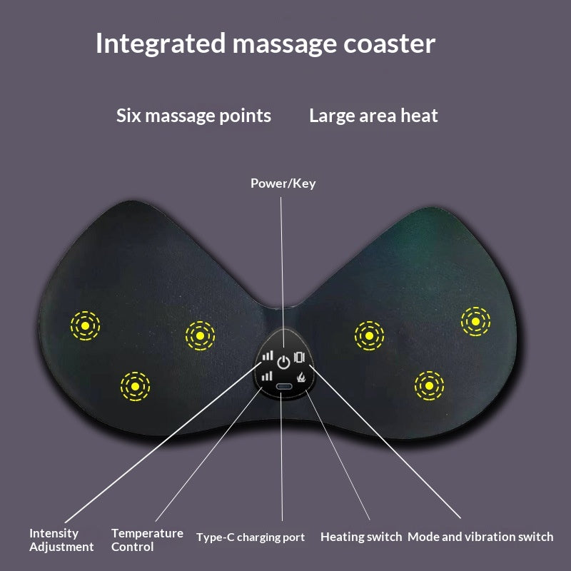 Massager intelligent de poitrine avec charge constante de température vibration et thermothérapie