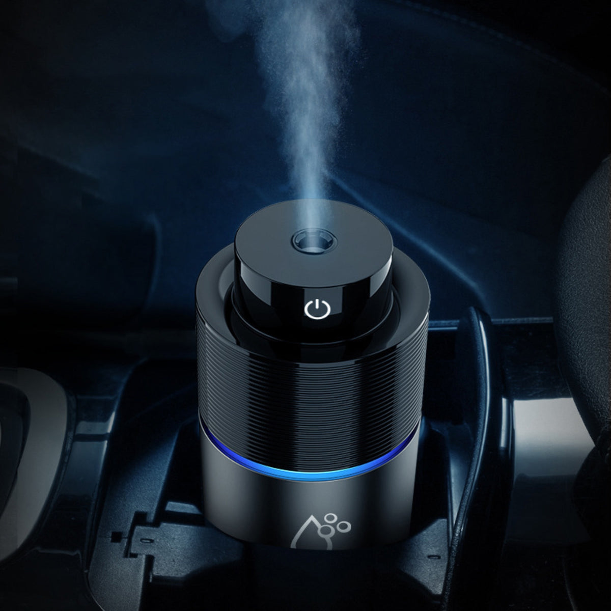 Mini vaporisateur de voiture Humidificateur purifiant d'air