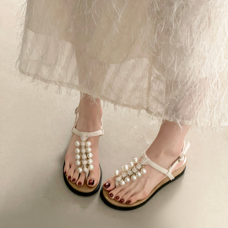 Taille de semelle épaisse Augmenter Wedge String Super High Talon Sandales Femmes Été Pour Robes