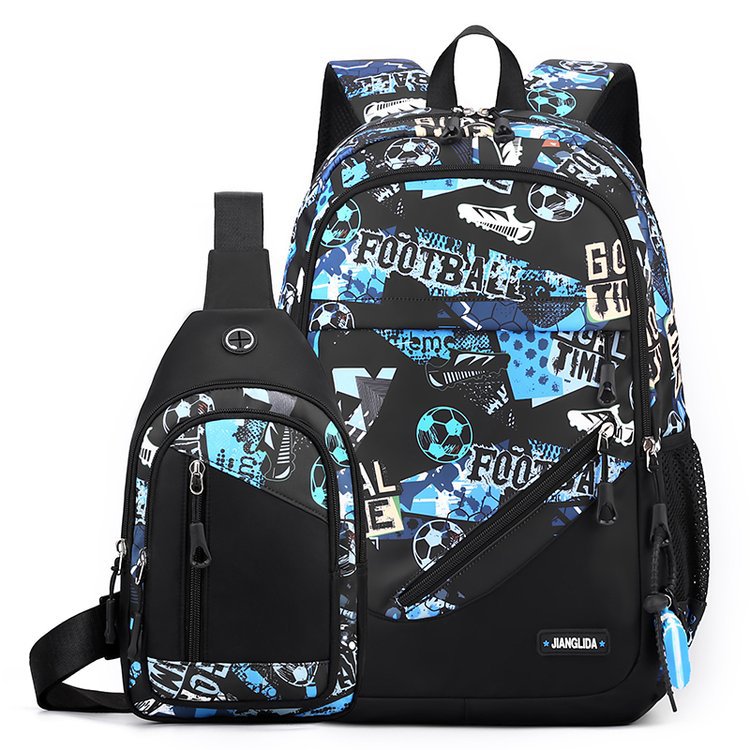 Men's Backpack and Two-Piece Trunk Set