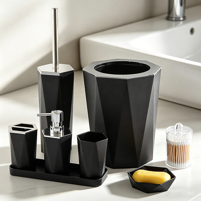 Set de salle de bain de distributeur de sanitizer à la main de style pompe