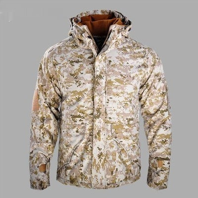Veste Outdoor Tactical Camouflage rembourrée coupe-vent