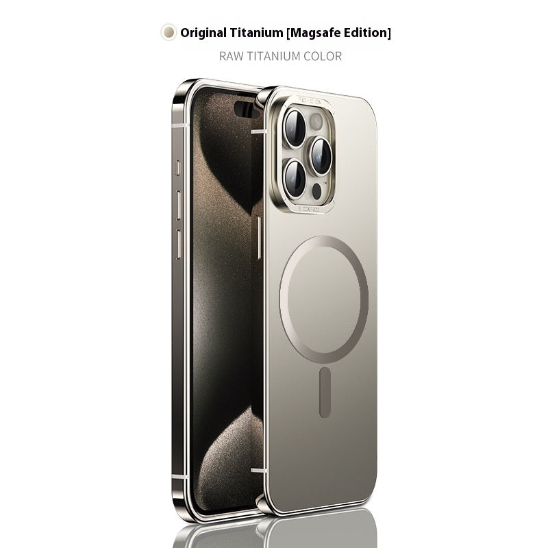 Aspiration magnétique adaptée au boîtier de téléphone de pointe