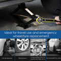 Ciseaux Jack Set 3 tonnes de voiture Auto Jack Kit avec clé à main Cran Lug Clé Royaume-Uni