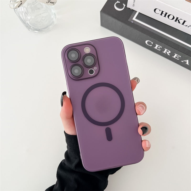 Étui de téléphone ultra-mince Mist Givre magnétique tout compris