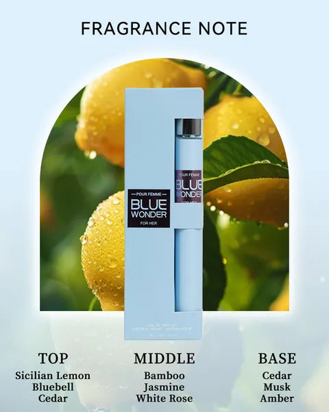 Ensemble de voyages pour femmes de 6pcs Eau De Parfum - Longue durée