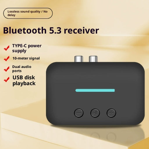 Drive Music Player vers Vintage Stereo via Adaptateur Bluetooth sans fil