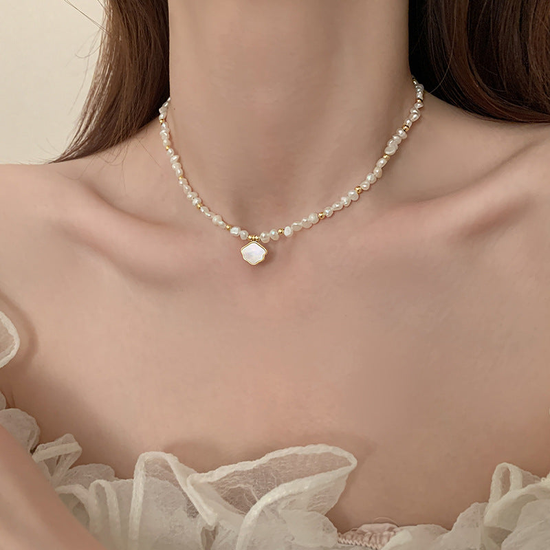 Bracelet de collier de perles d'eau douce pour femmes