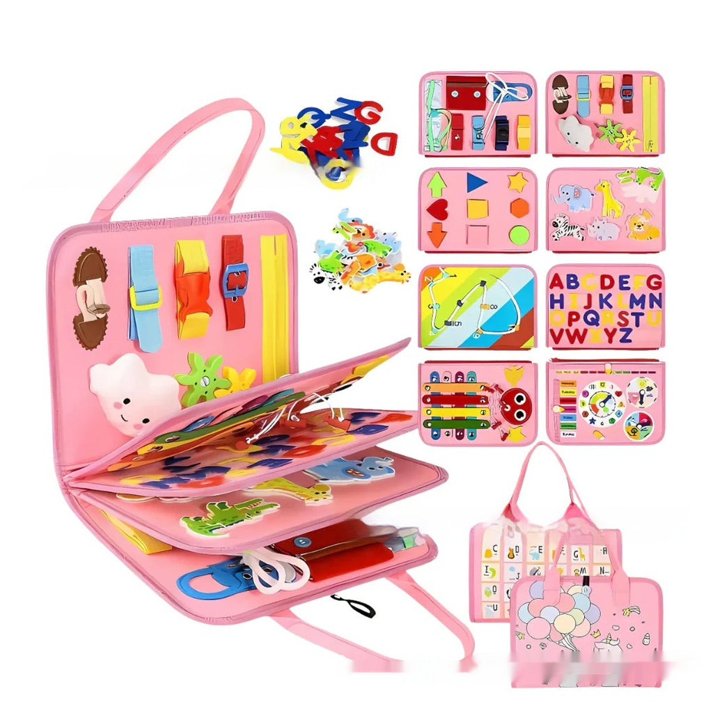 Portable Conseil d'apprentissage du vêtement pour enfants Toy Conseil d'éducation précoce