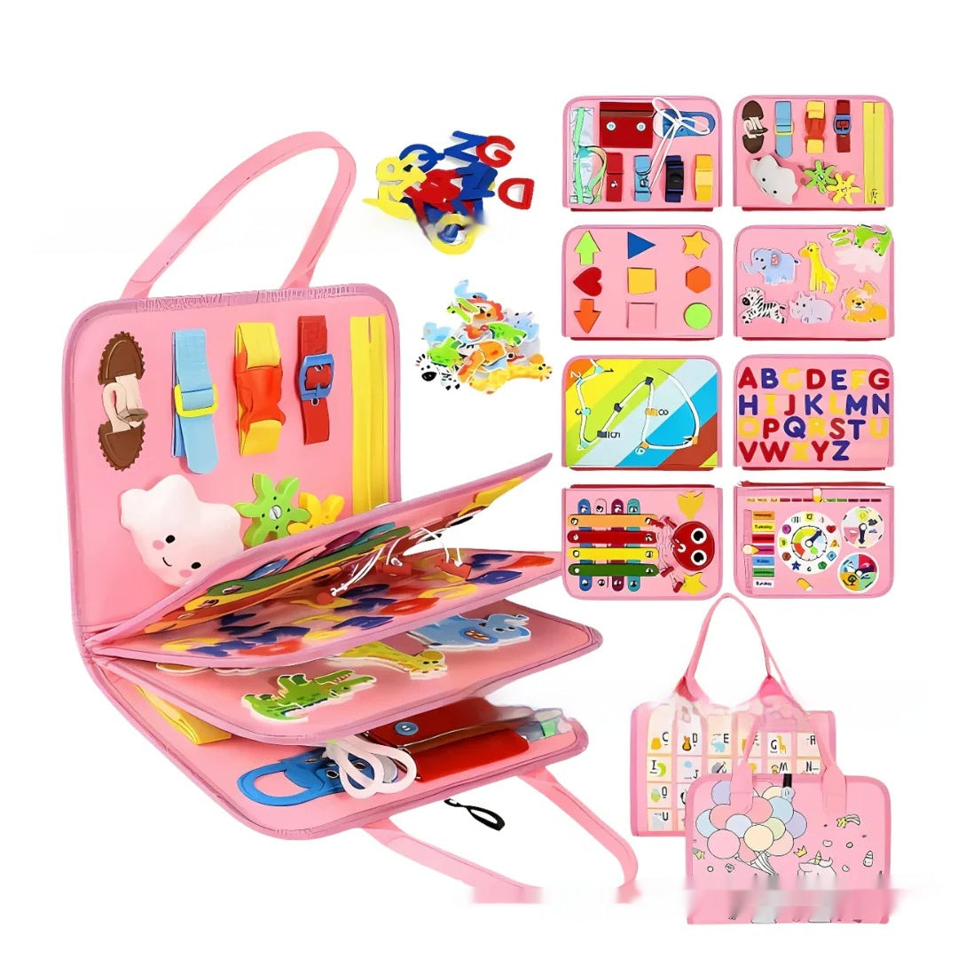 Portable Conseil d'apprentissage du vêtement pour enfants Toy Conseil d'éducation précoce